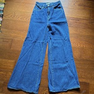 Pacsun flared and wide leg jeans